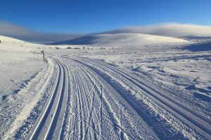 Fell Trek ski tracks